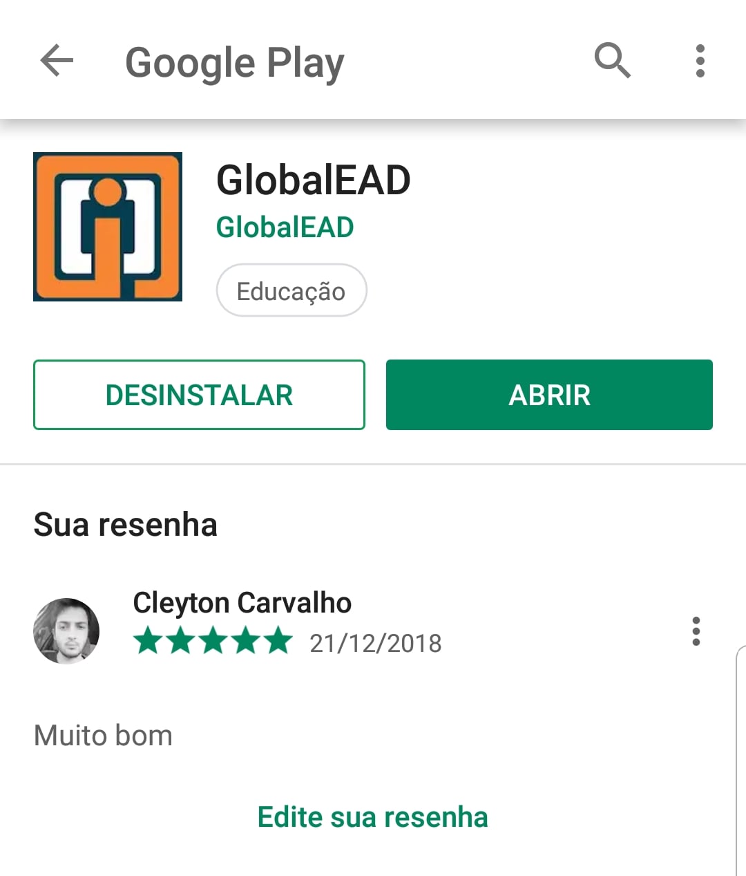 Aplicativo de Celular