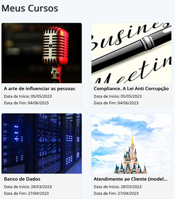 cursos de prateleira