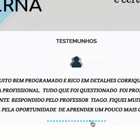 depoimento de nossa plataforma EAD